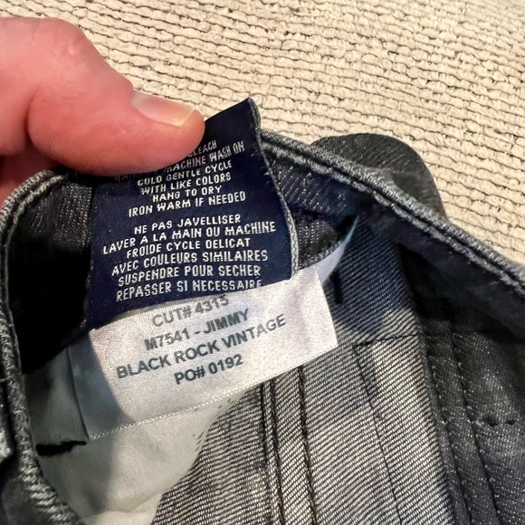 Men’s Fidelity Jimmy Black Rock Vintage - Picture 5 of 6